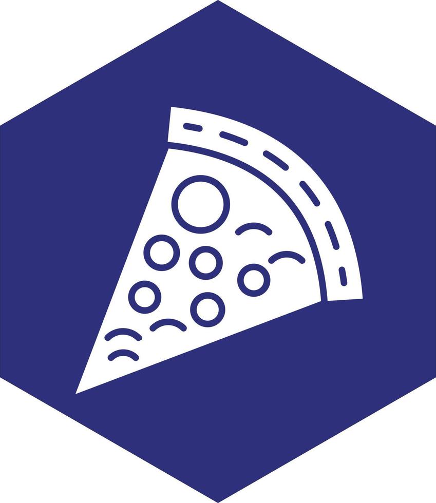 Pizza Slice Vector Icon design