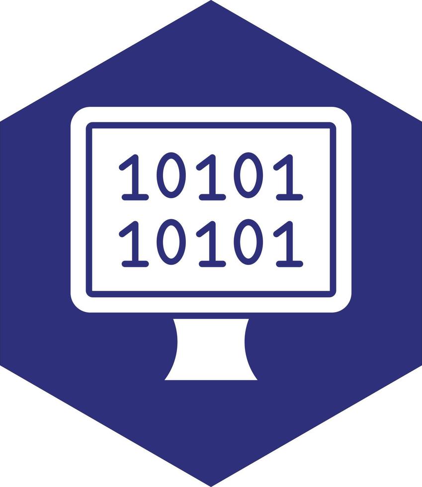 Binary Vector Icon design 23077100 Vector Art at Vecteezy
