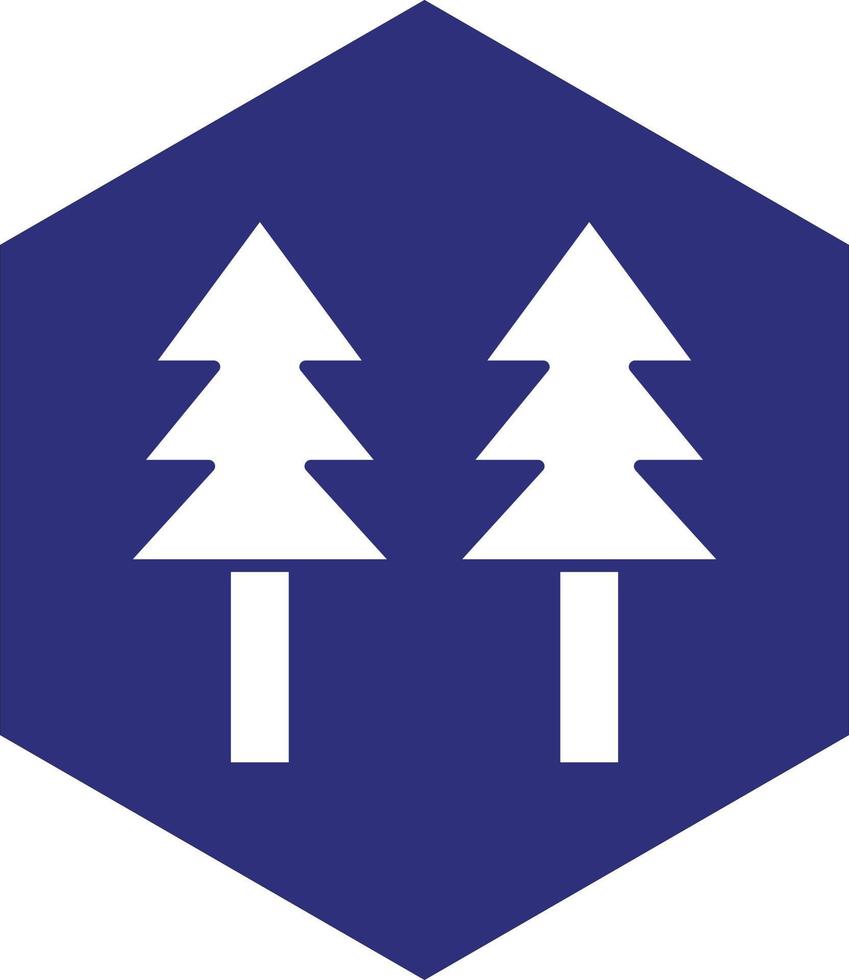 Pine Tree Vector Icon design