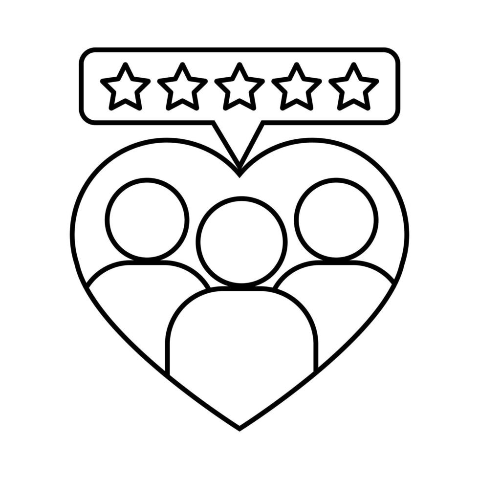 Feedback vector icon. assessment illustration sign. rating symbol. ranking logo.