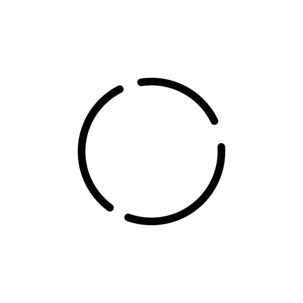 Loading icon vector. download illustration sign. upload symbol or logo. vector