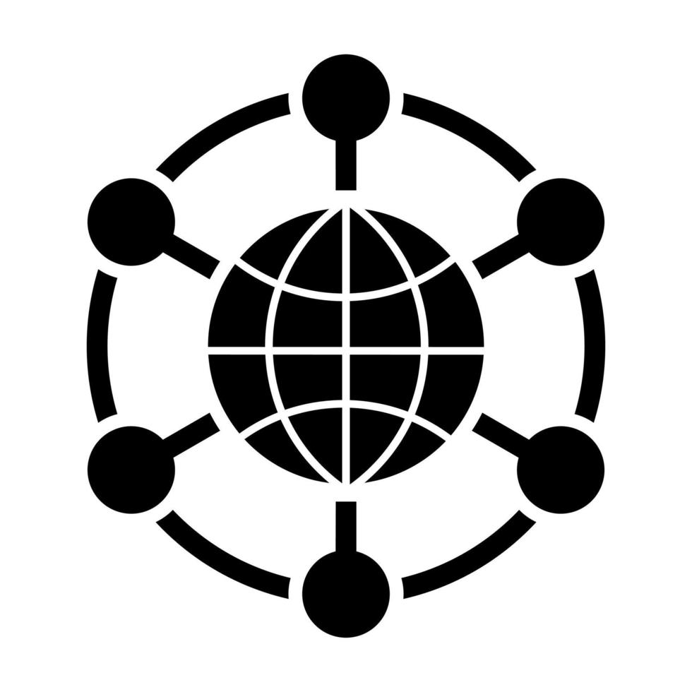 Internet  Vector Icon. World Wide Web illustration sign. web site Symbol.