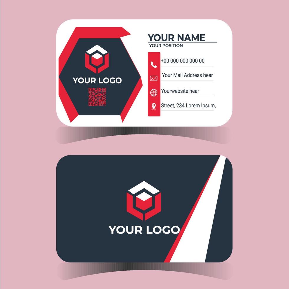 Style Business Card vector
