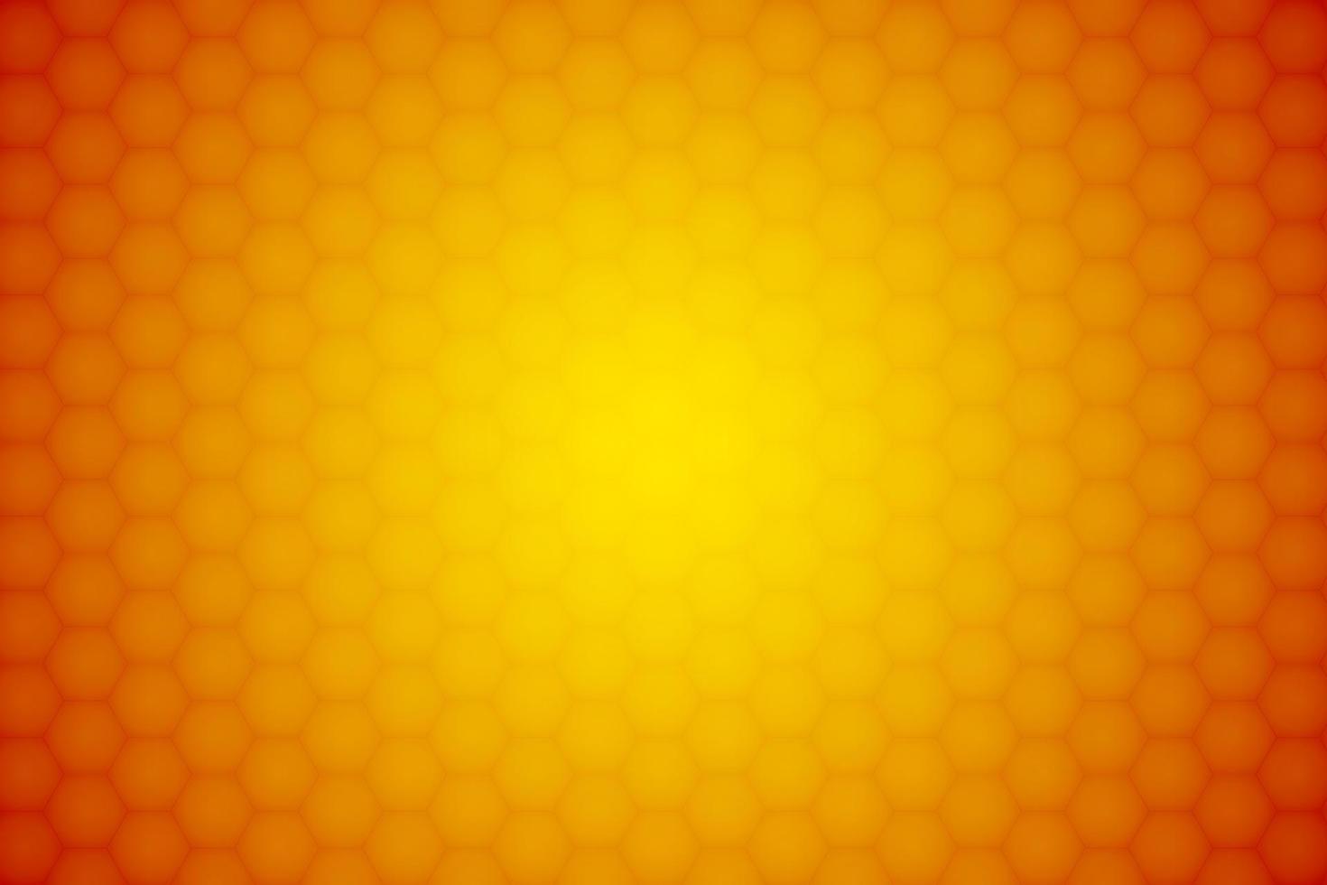 Abstract orange background. Honeycomb ornament. vector