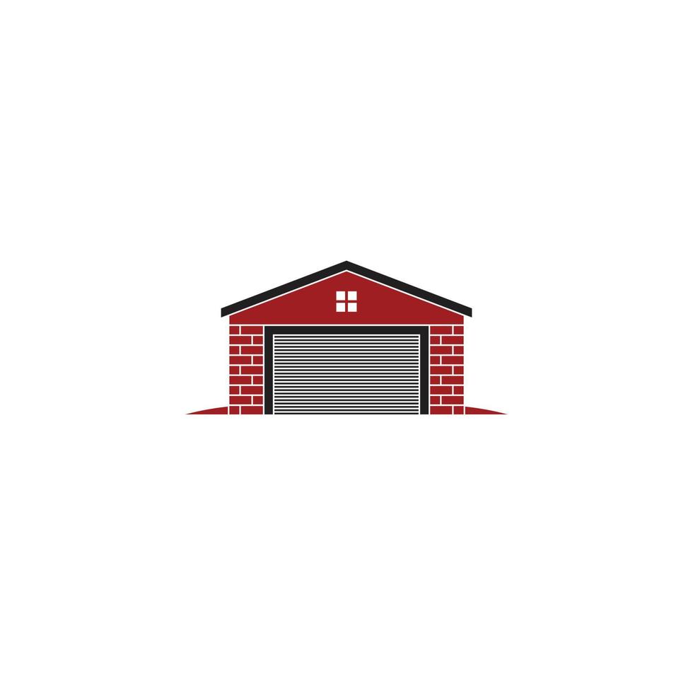 Garage, Factory or Hangar logo or icon design vector