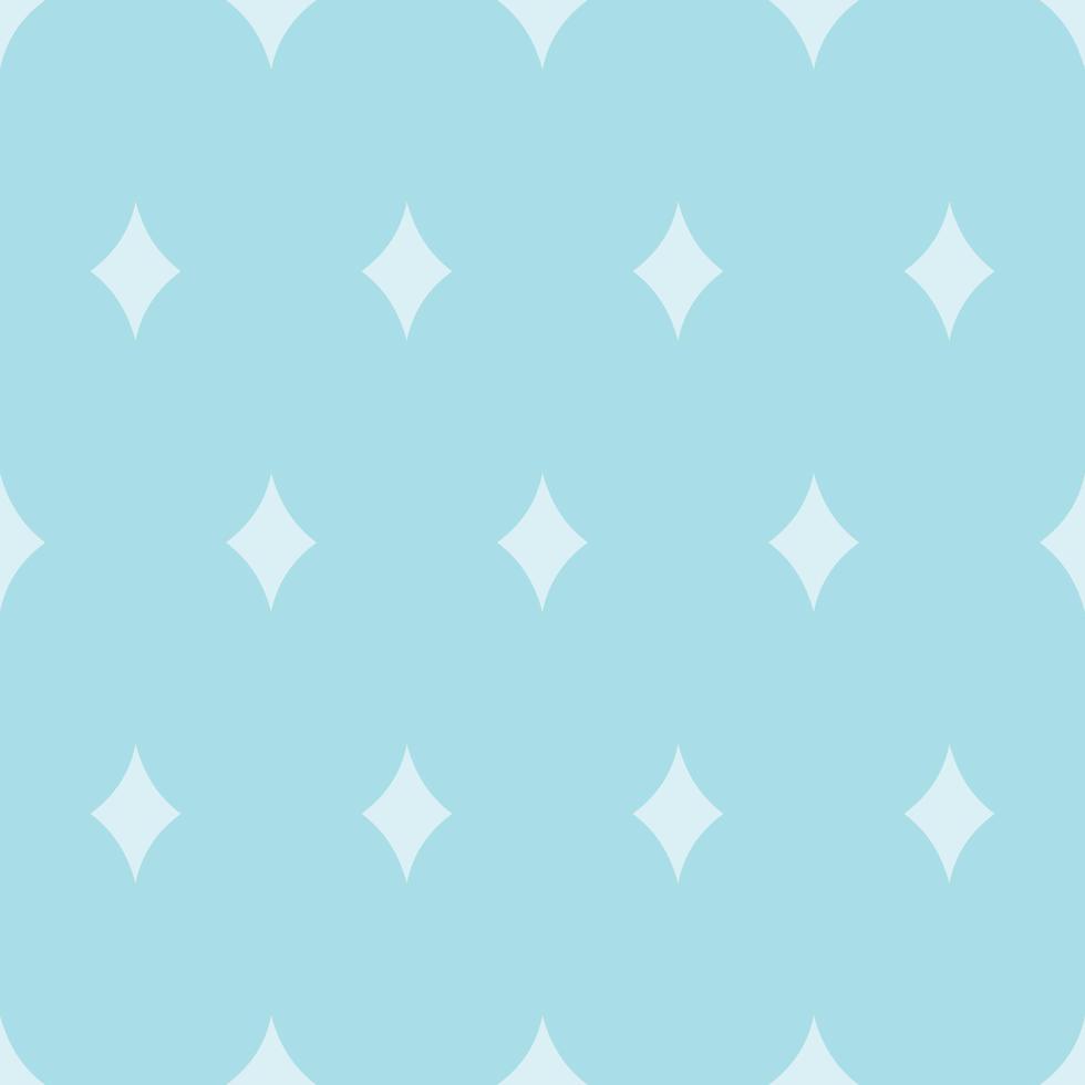 Scrapbook seamless background. Blue baby shower patterns. Cute print with rhombus vector