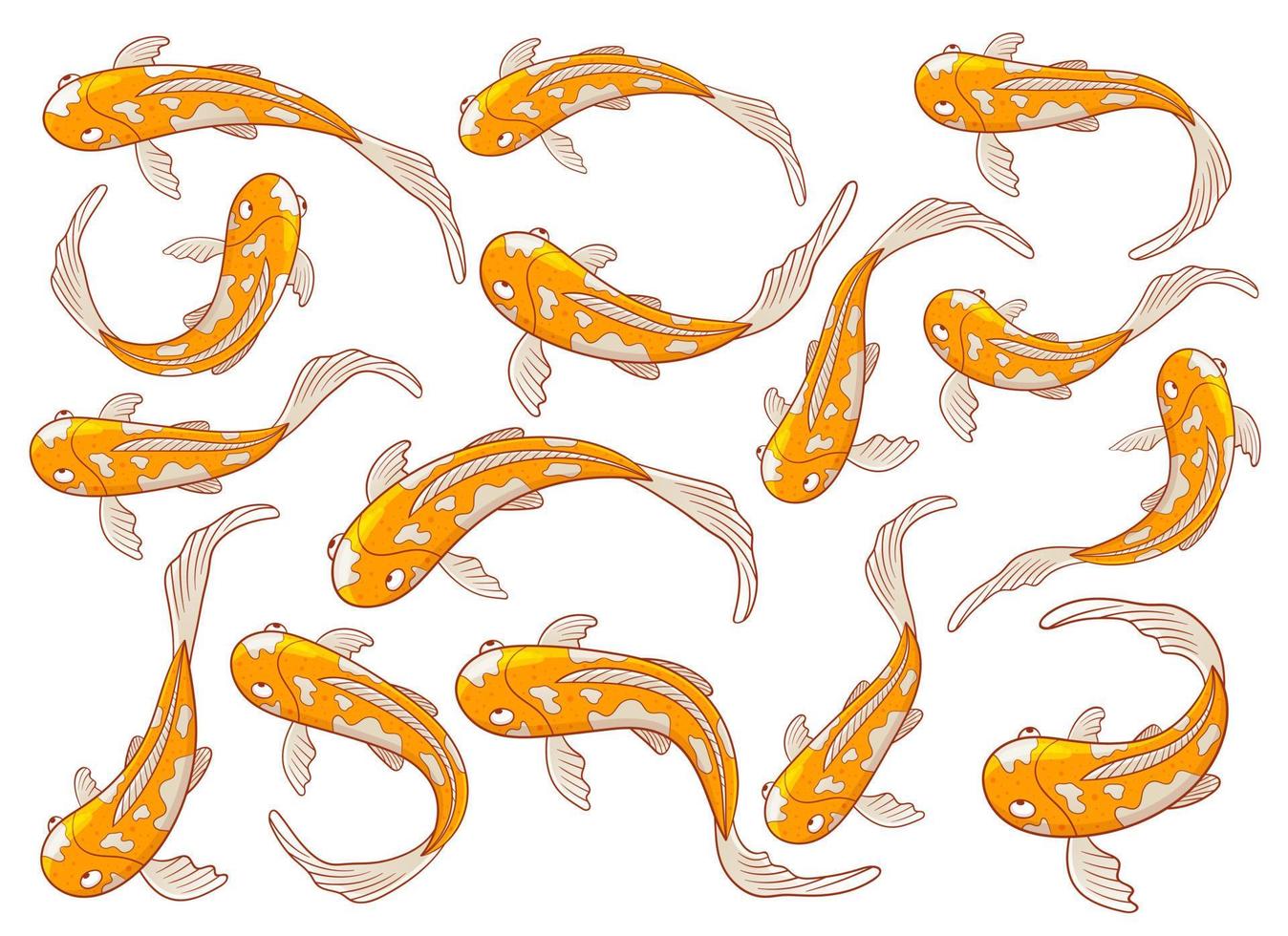 Fish vector design illustration isolated on white background
