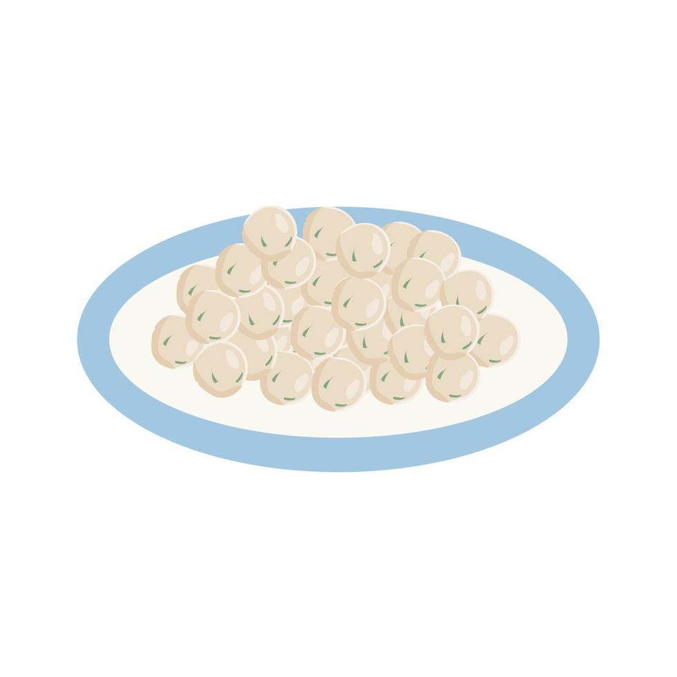aci bandung traditional food vector
