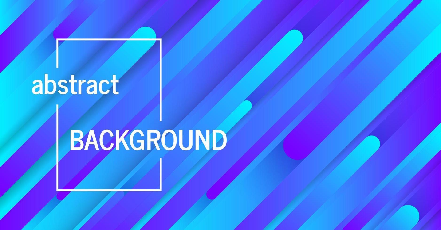 Trendy geometric blue background with abstract lines. Banner design. Futuristic dynamic pattern. Vector illustration