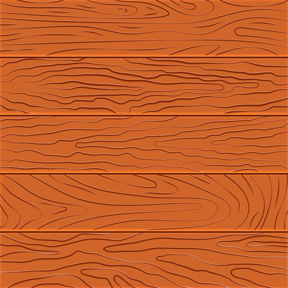 fondo de textura de madera. cinco tablas de madera de diseño plano. ilustración vectorial vector