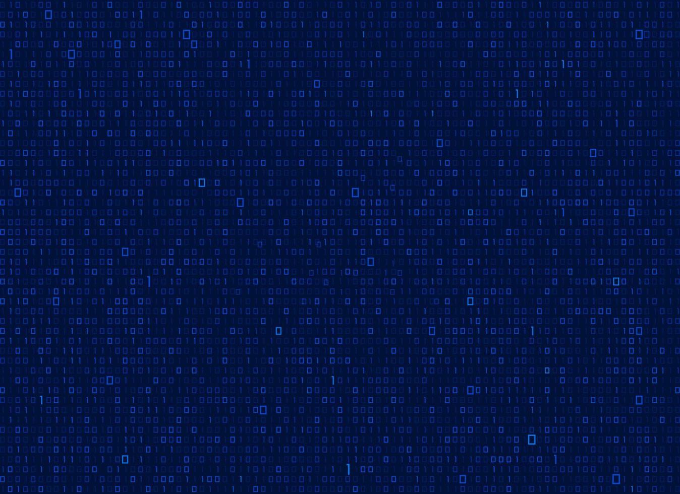blue binary BG vector