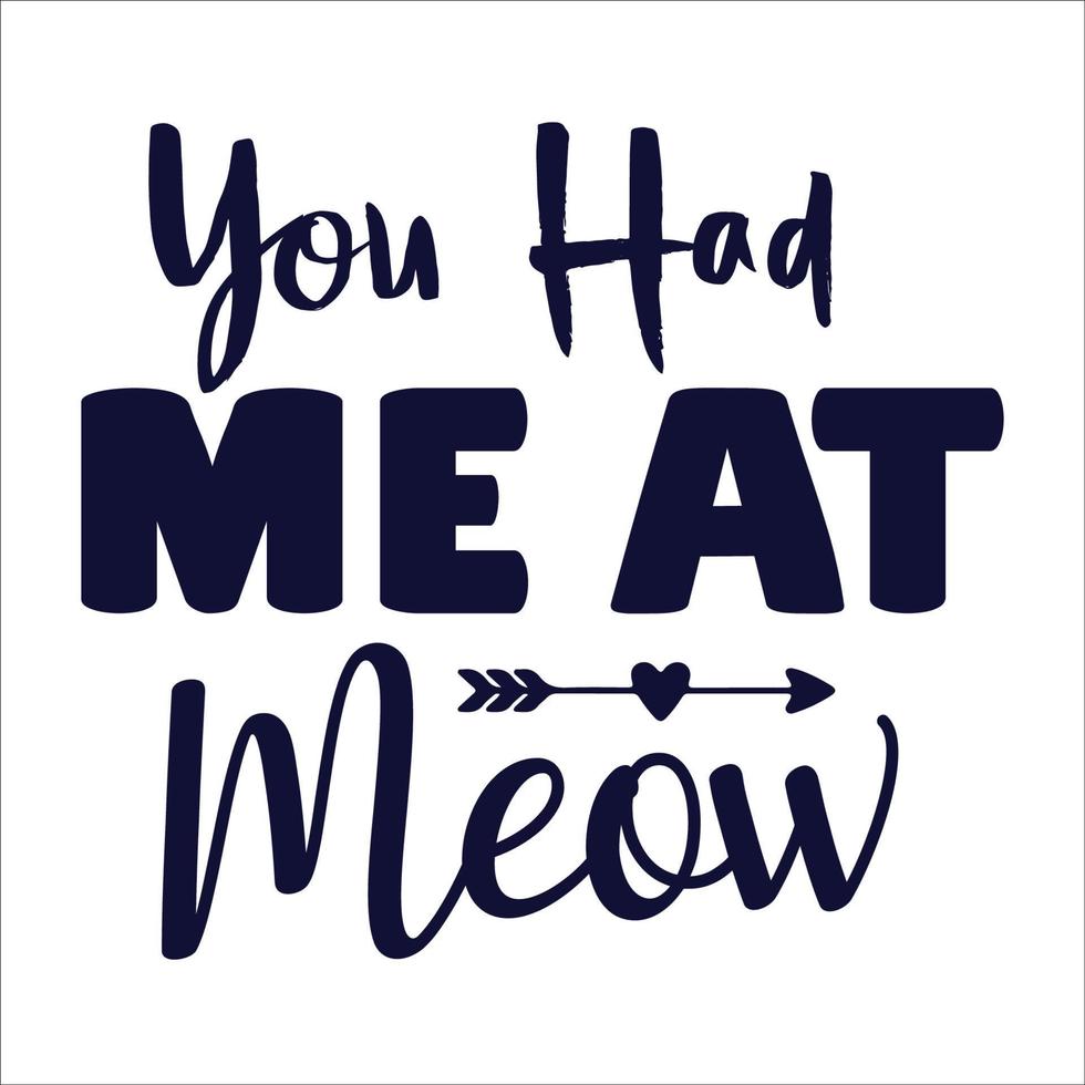 Cat quote typography  design and bundle for t-shirt, cards, frame artwork, bags, mugs, stickers, tumblers, phone cases, print etc. vector