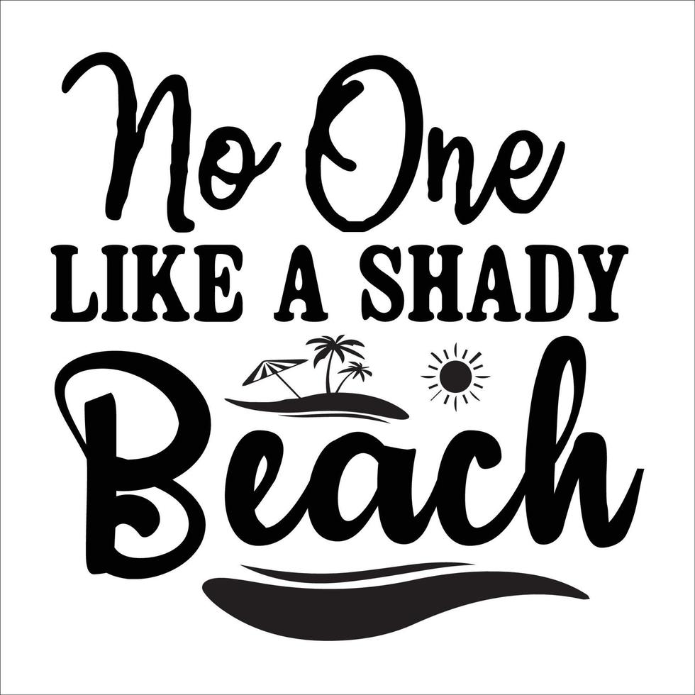 Beach quote typography design cut file and bundle for t-shirt, cards, frame artwork, bags, mugs, stickers, tumblers, phone cases, print etc. vector