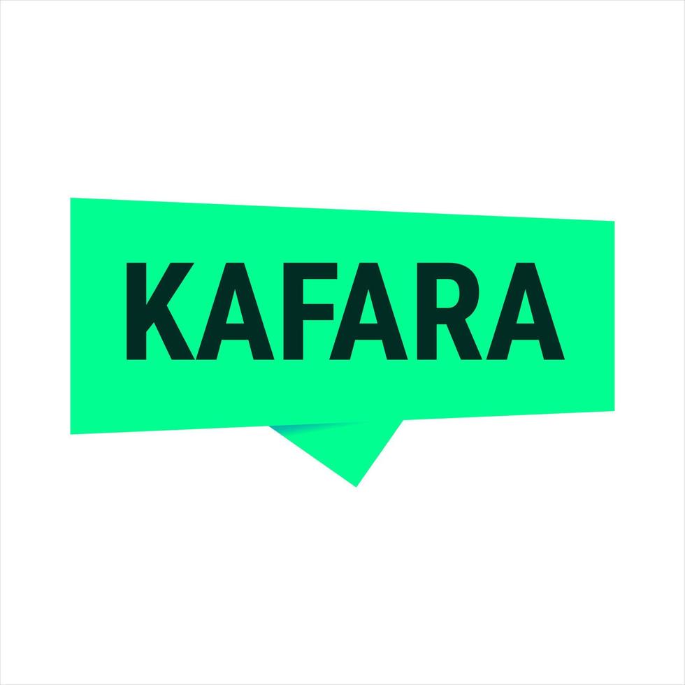 kafará verde vector gritar bandera con información en haciendo arriba perdido rápido dias