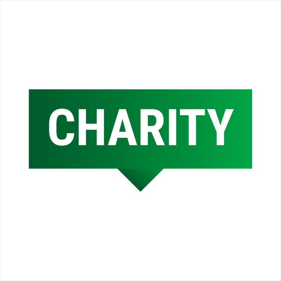 Charity and Generosity Dark Green Vector Callout Banner with Reminder to Give During Ramadan