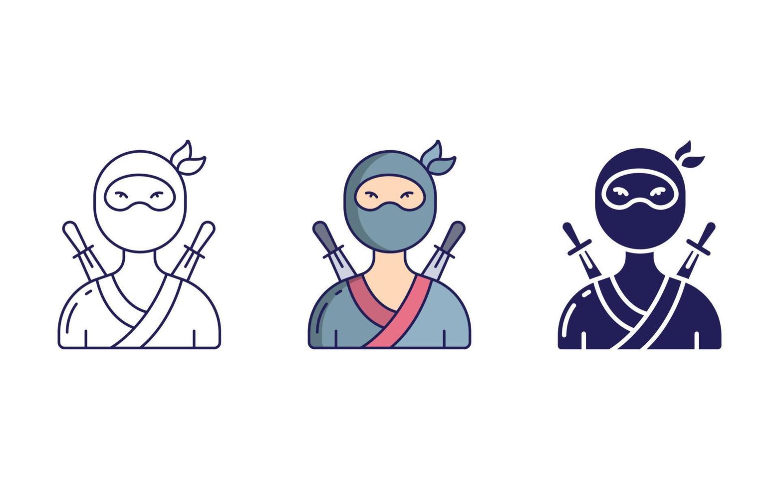 Ninja vector icon