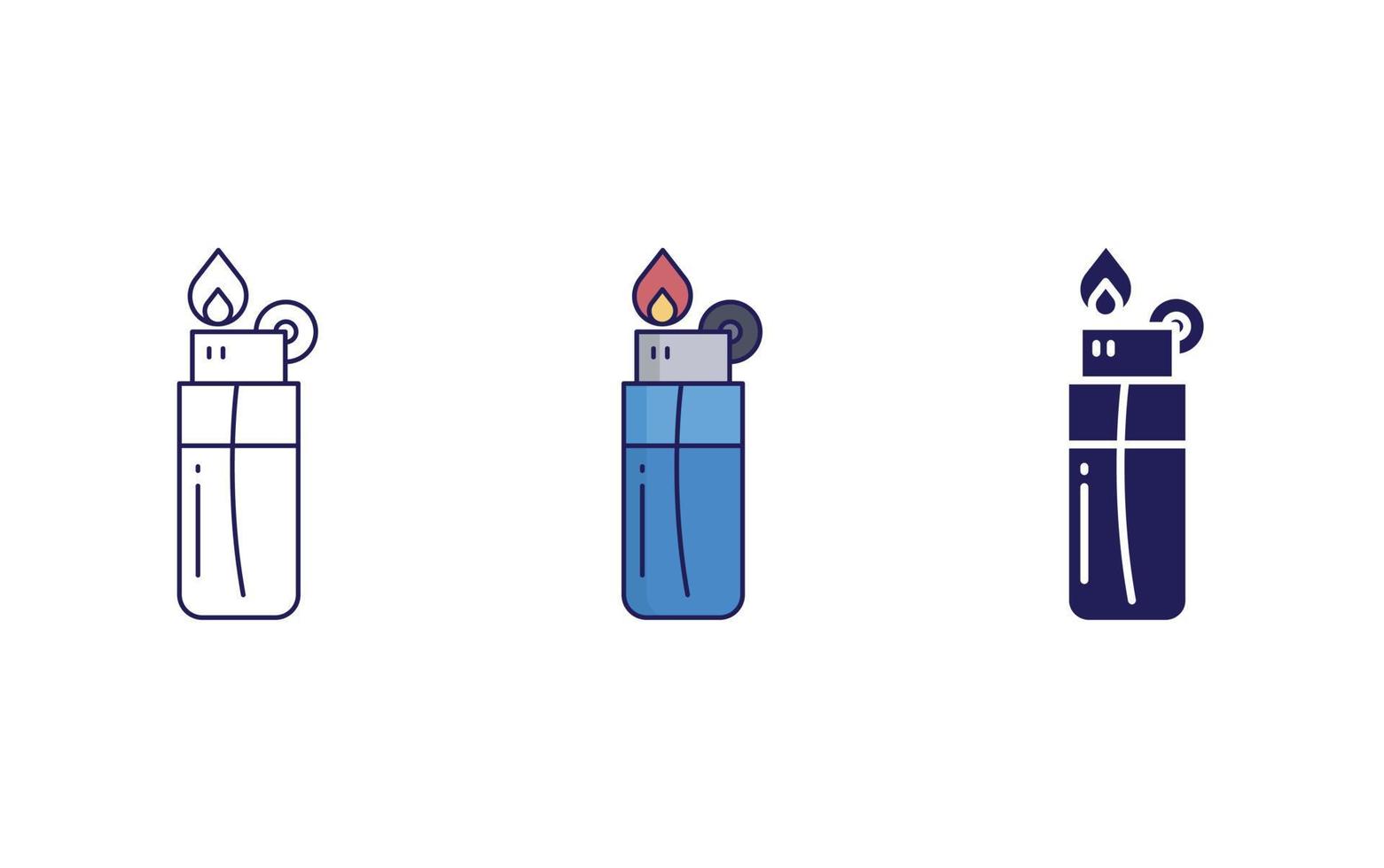 Lighter vector icon