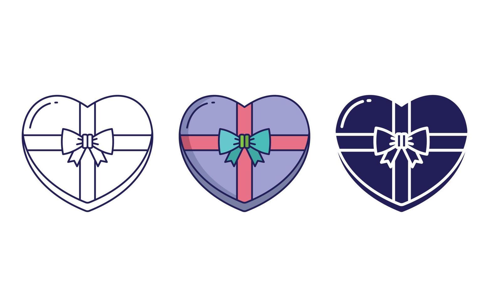 Gift vector icon