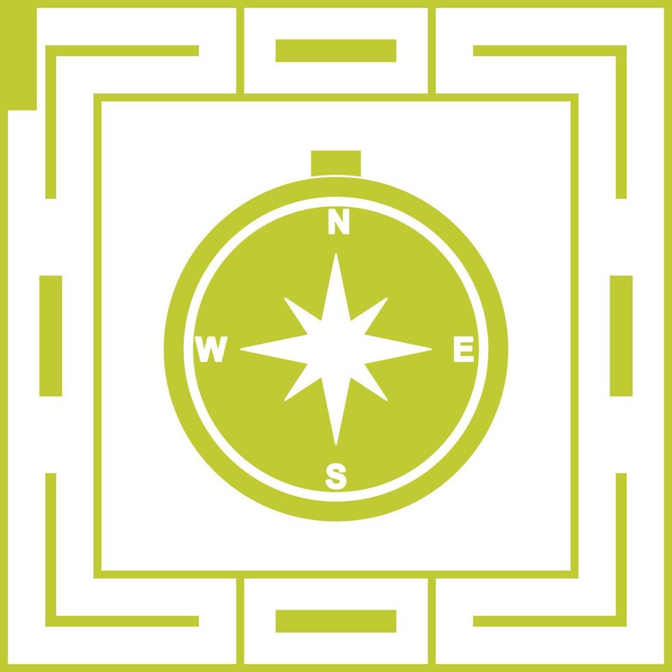 Compass Vector Icon