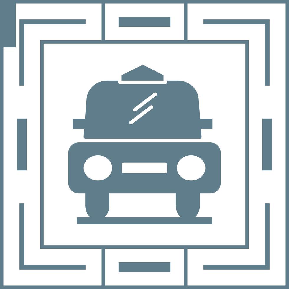 Cab Vector Icon