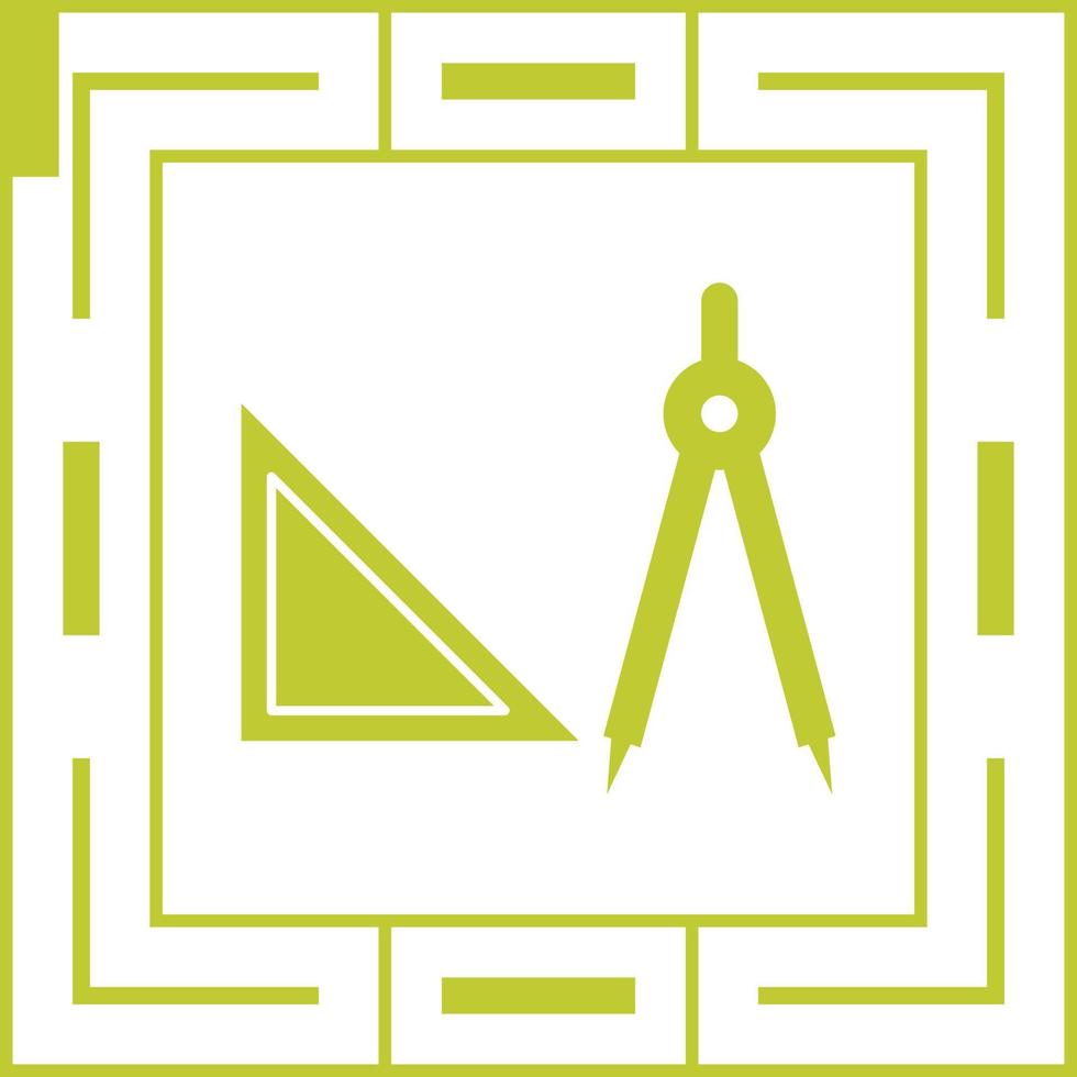 Geometry Tools Vector Icon