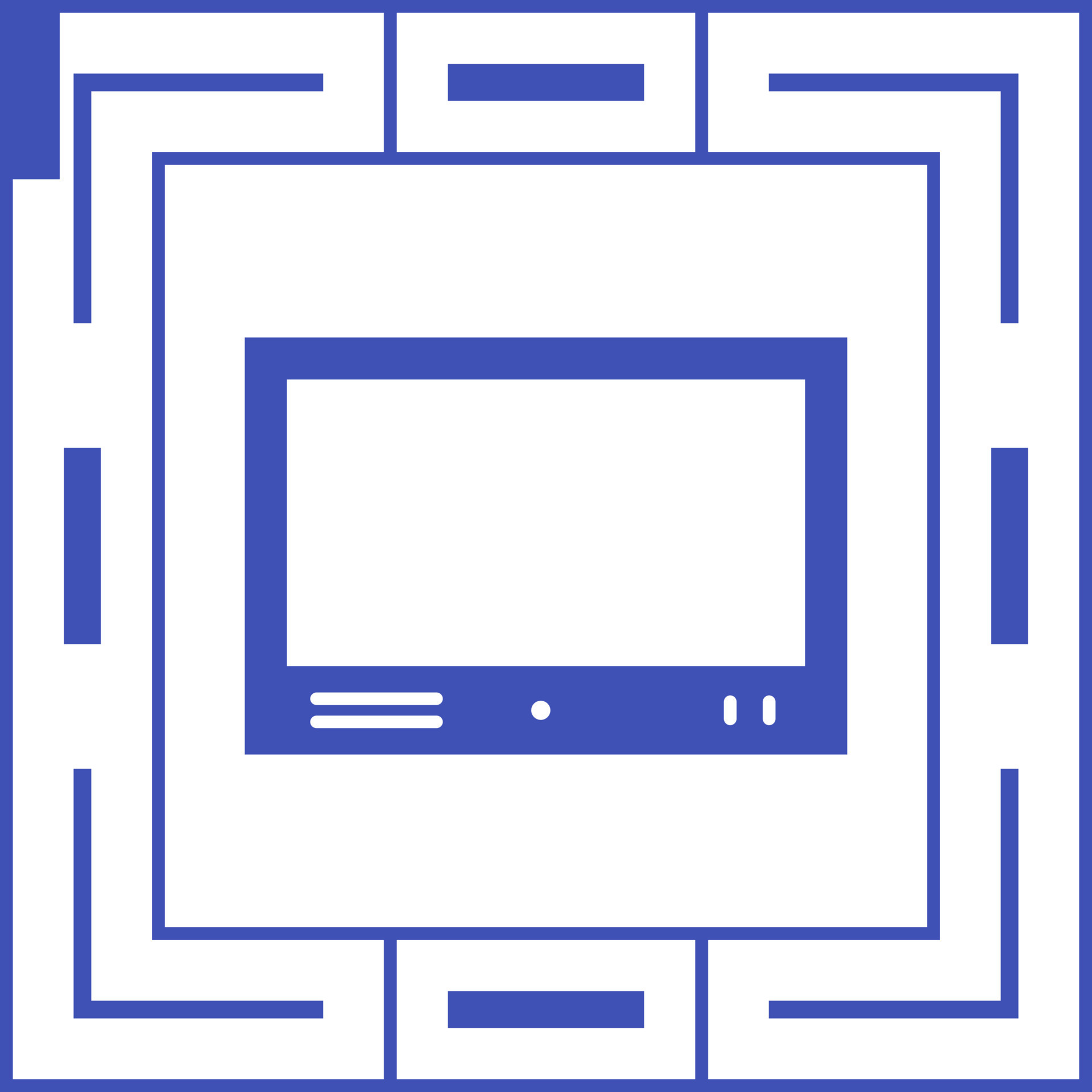 Television Set Vector Icon 23083037 Vector Art at Vecteezy