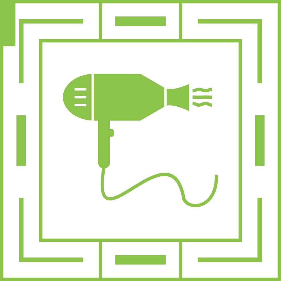 Hair Dryer Vector Icon