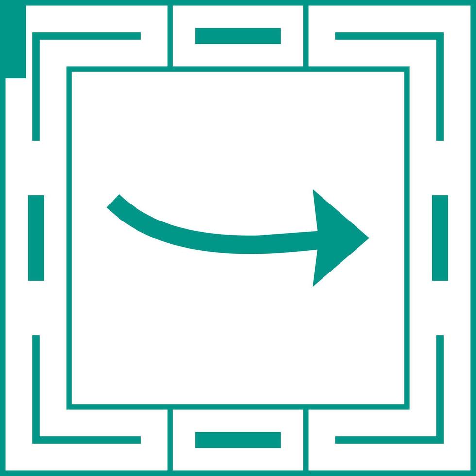 Arrow Pointing Right Vector Icon