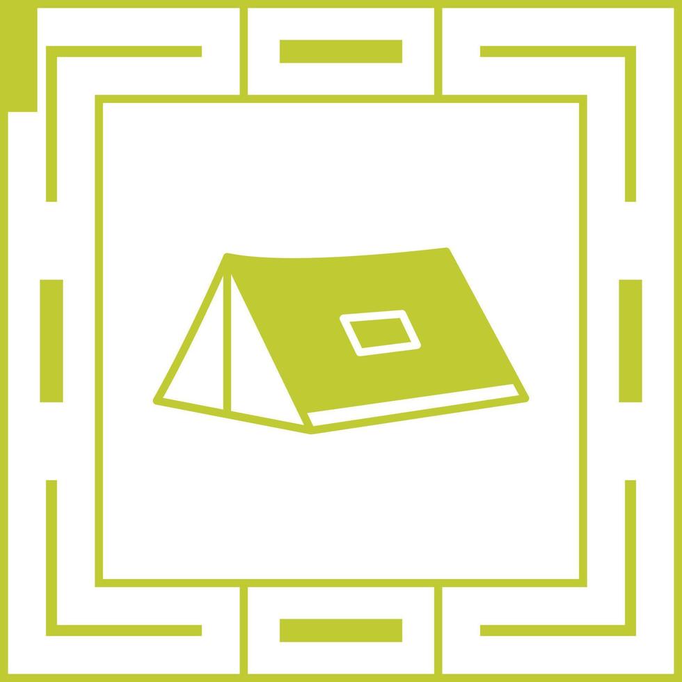 Tent Vector Icon