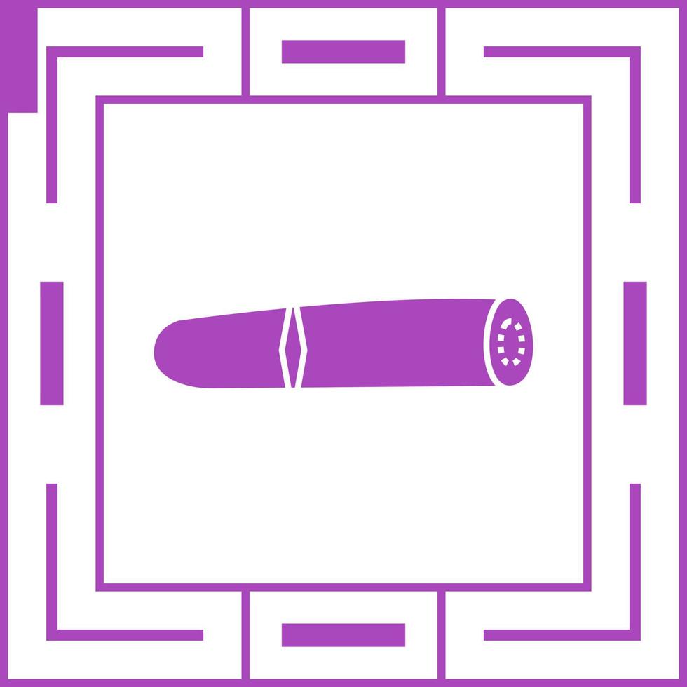 icono de vector de cigarro