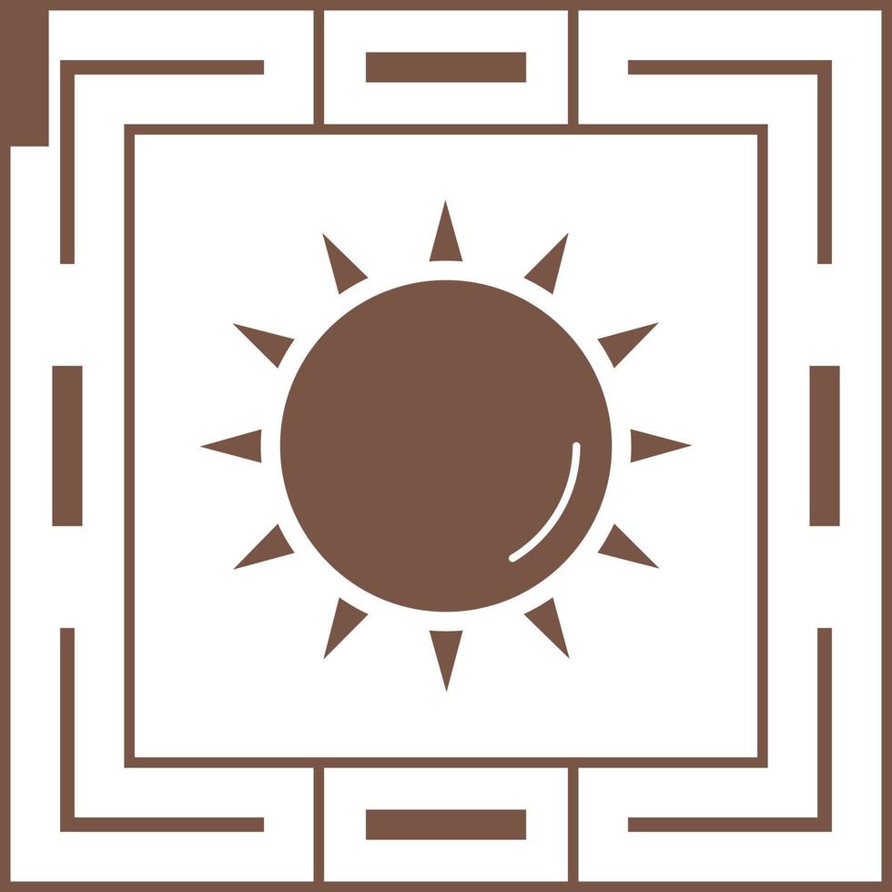 Sun Vector Icon