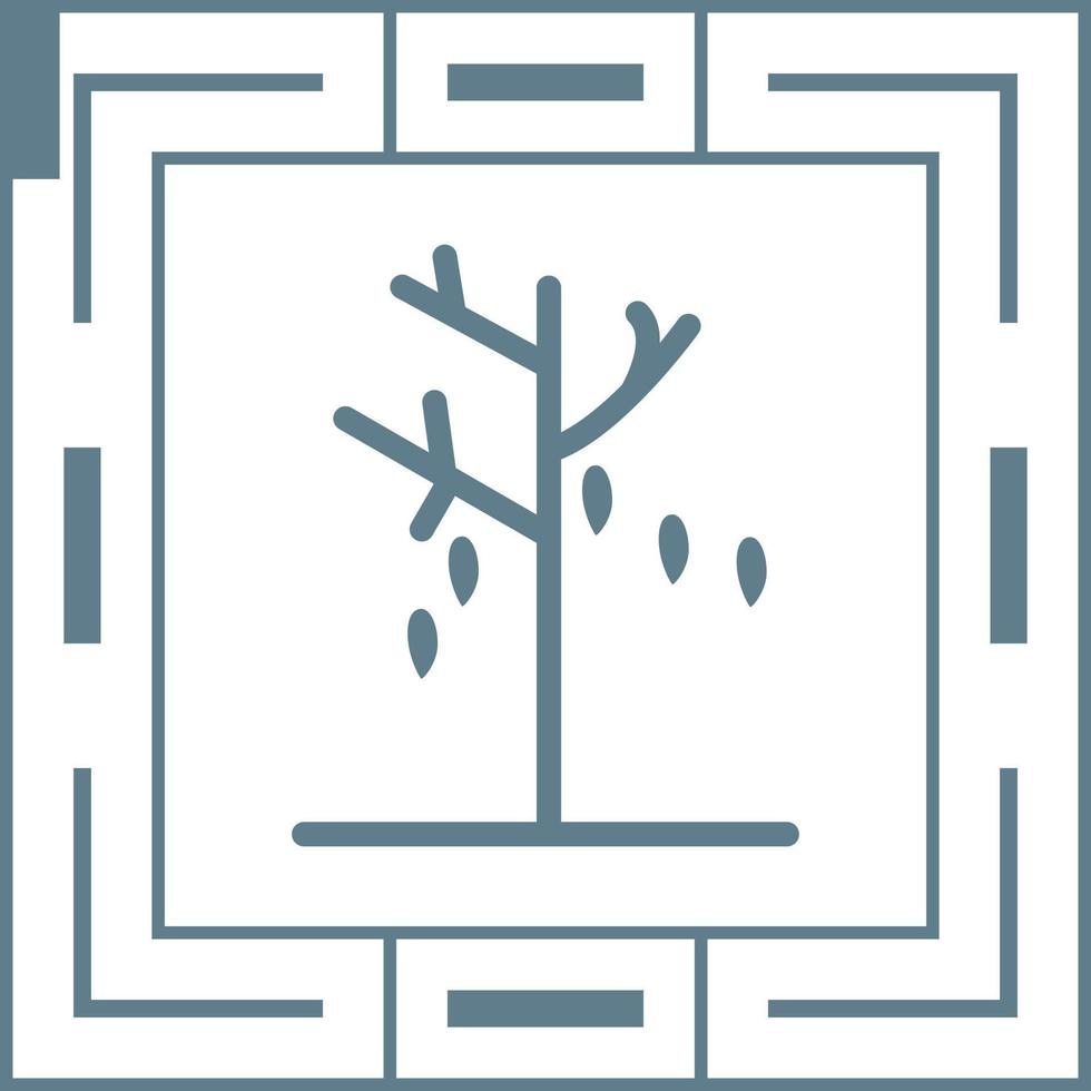 Leaves in Wind Vector Icon