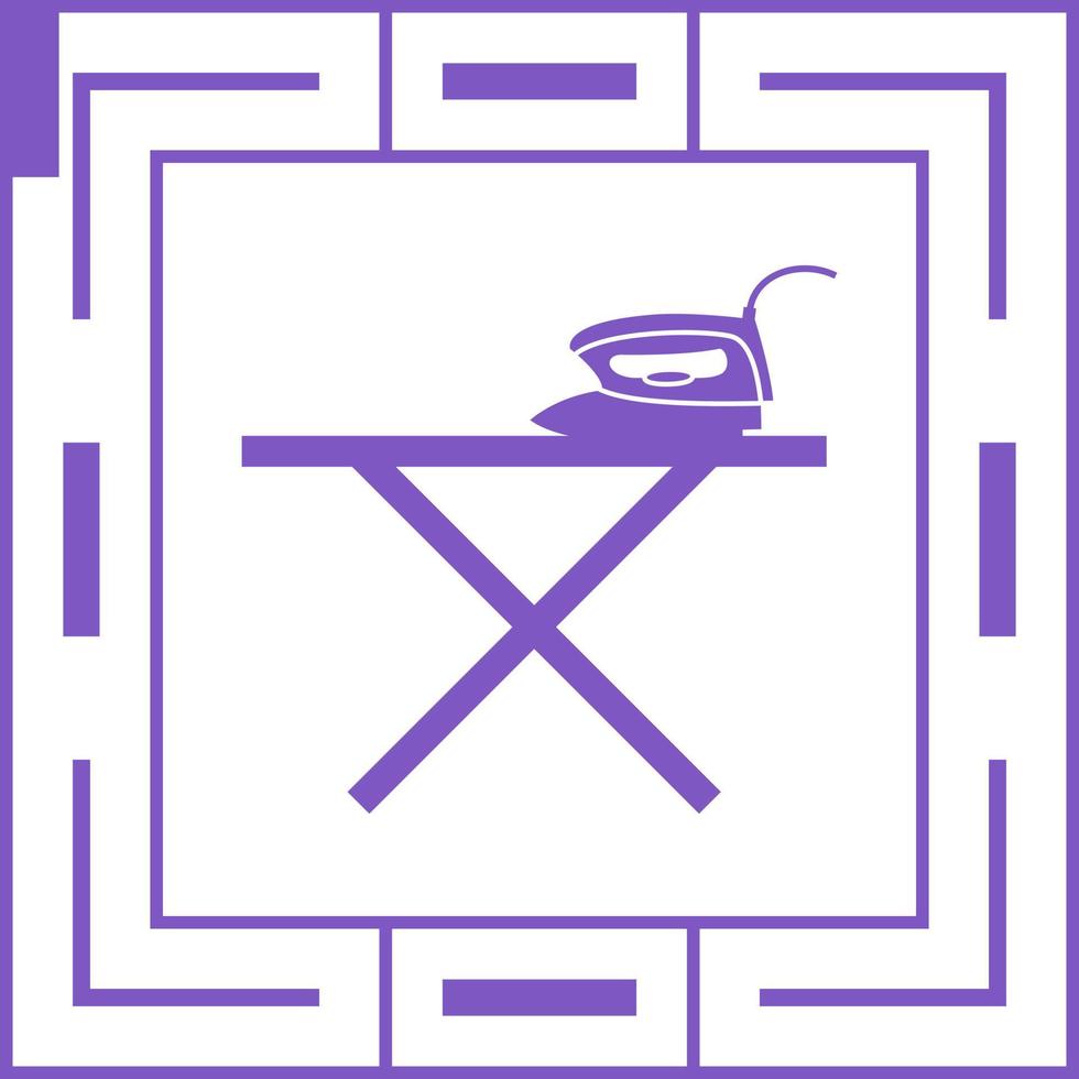 Iron Stand Vector Icon