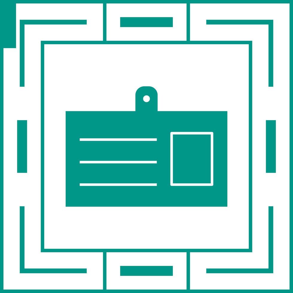 Pass Card Vector Icon