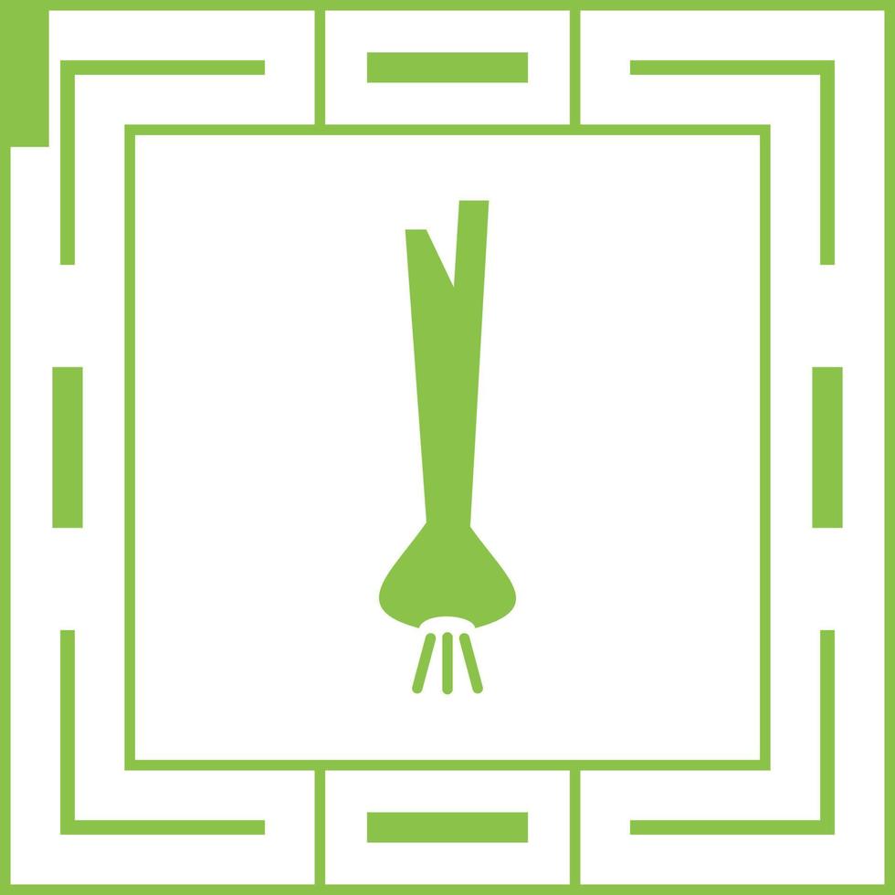 Spring Onion Vector Icon