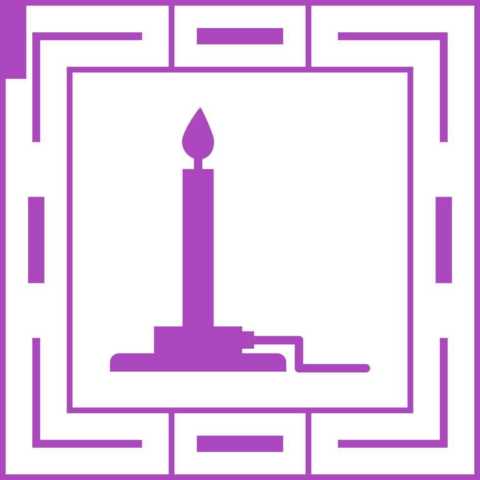 Bunsen Burner Vector Icon