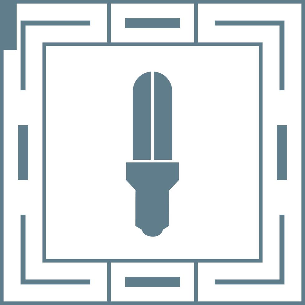 Energy Saver Bulb Vector Icon