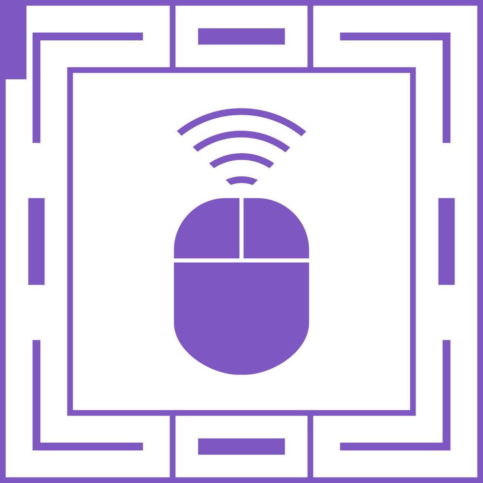 Wireless input device Vector Icon