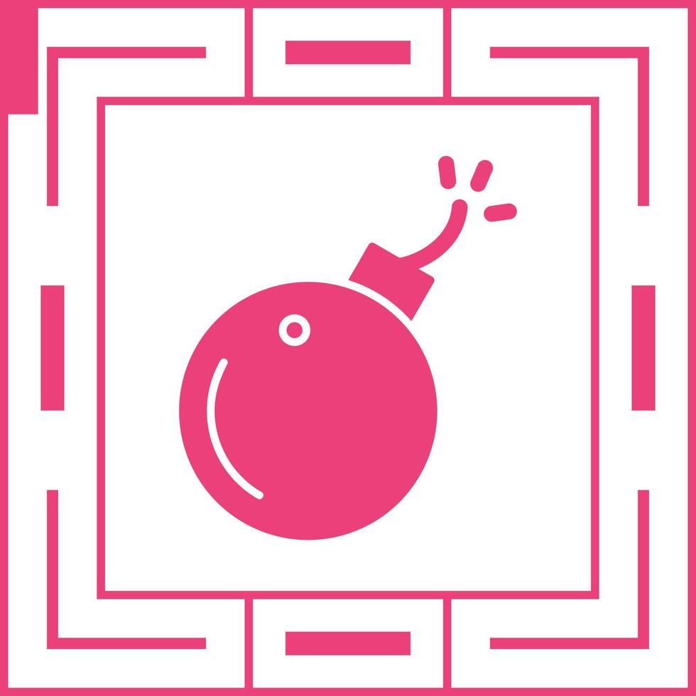 Exploding Cannon Ball Vector Icon