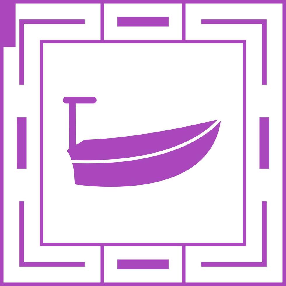 Small Boat Vector Icon