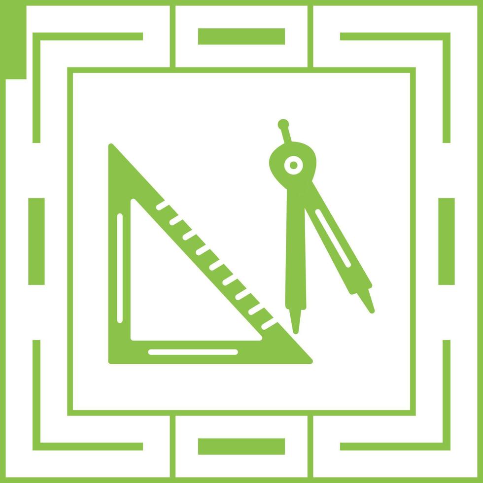 Set Square Vector Icon