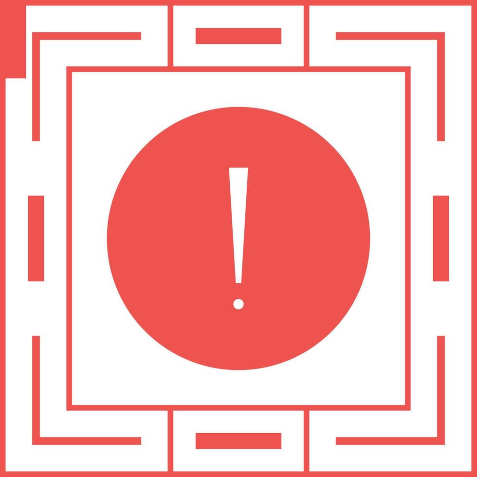 Warning Sign Vector Icon