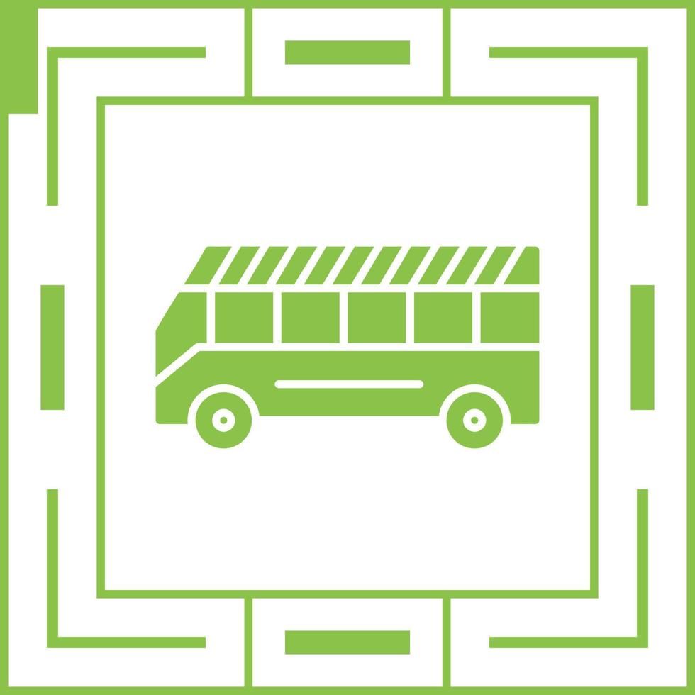 School Bus Vector Icon