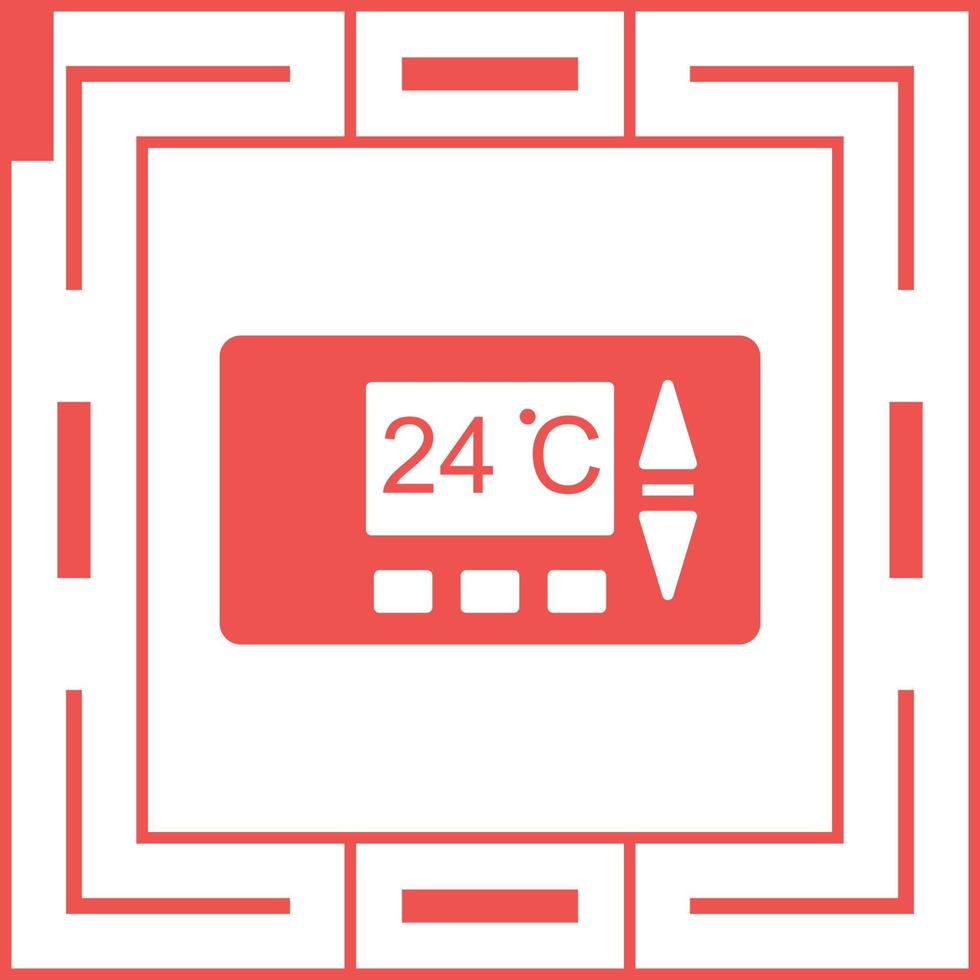 Thermostat Vector Icon