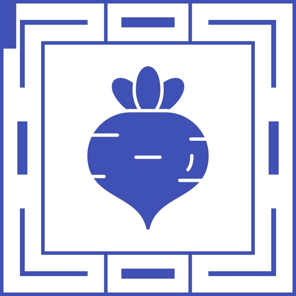 Turnip Vector Icon