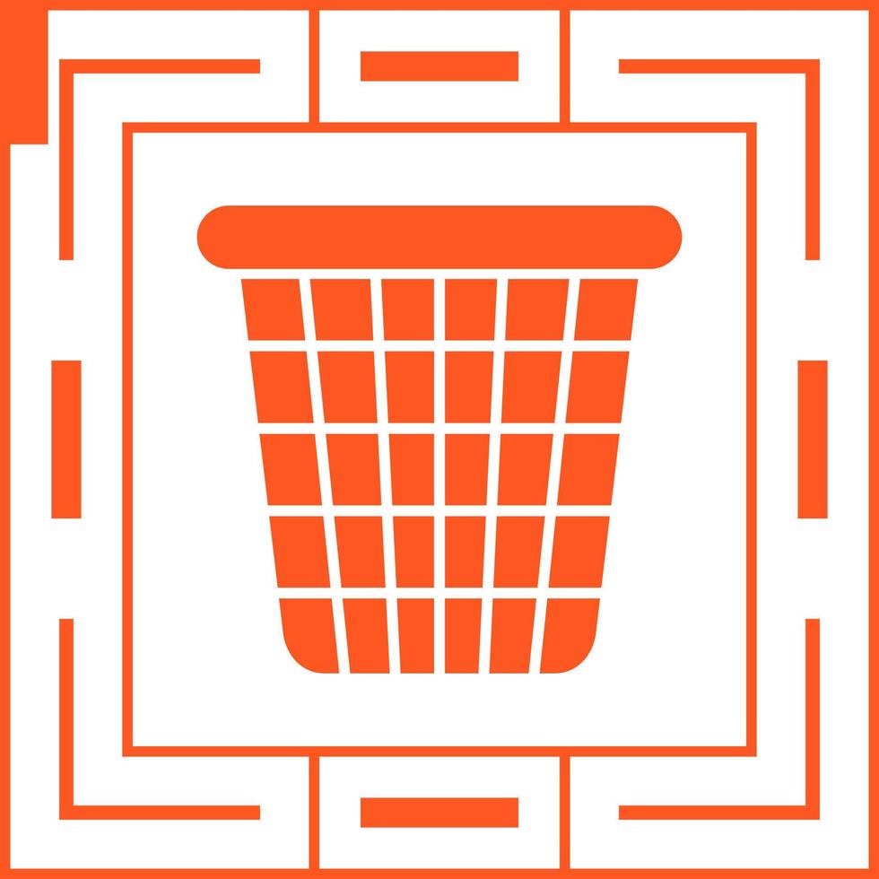 Trash Bin Vector Icon