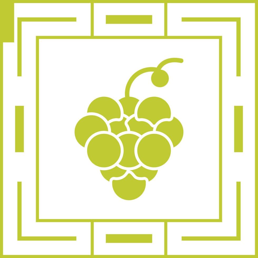 Grapes Vector Icon
