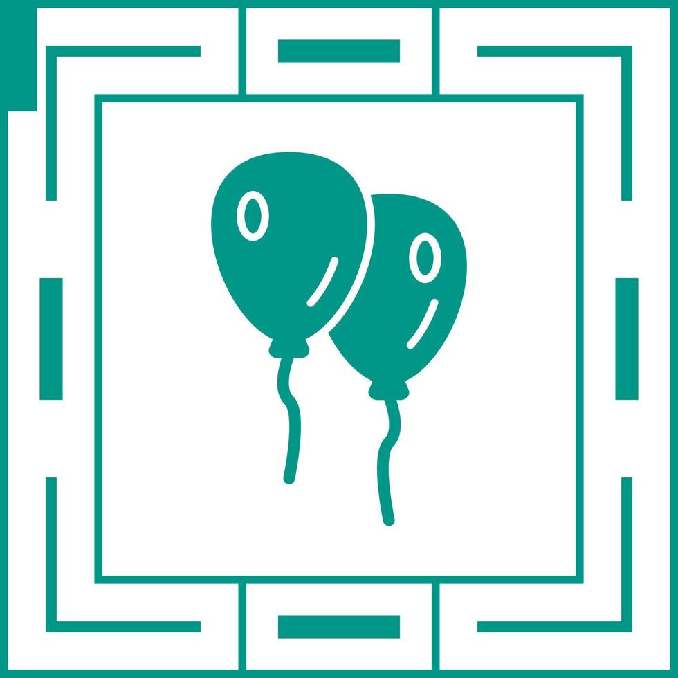 Balloons Vector Icon