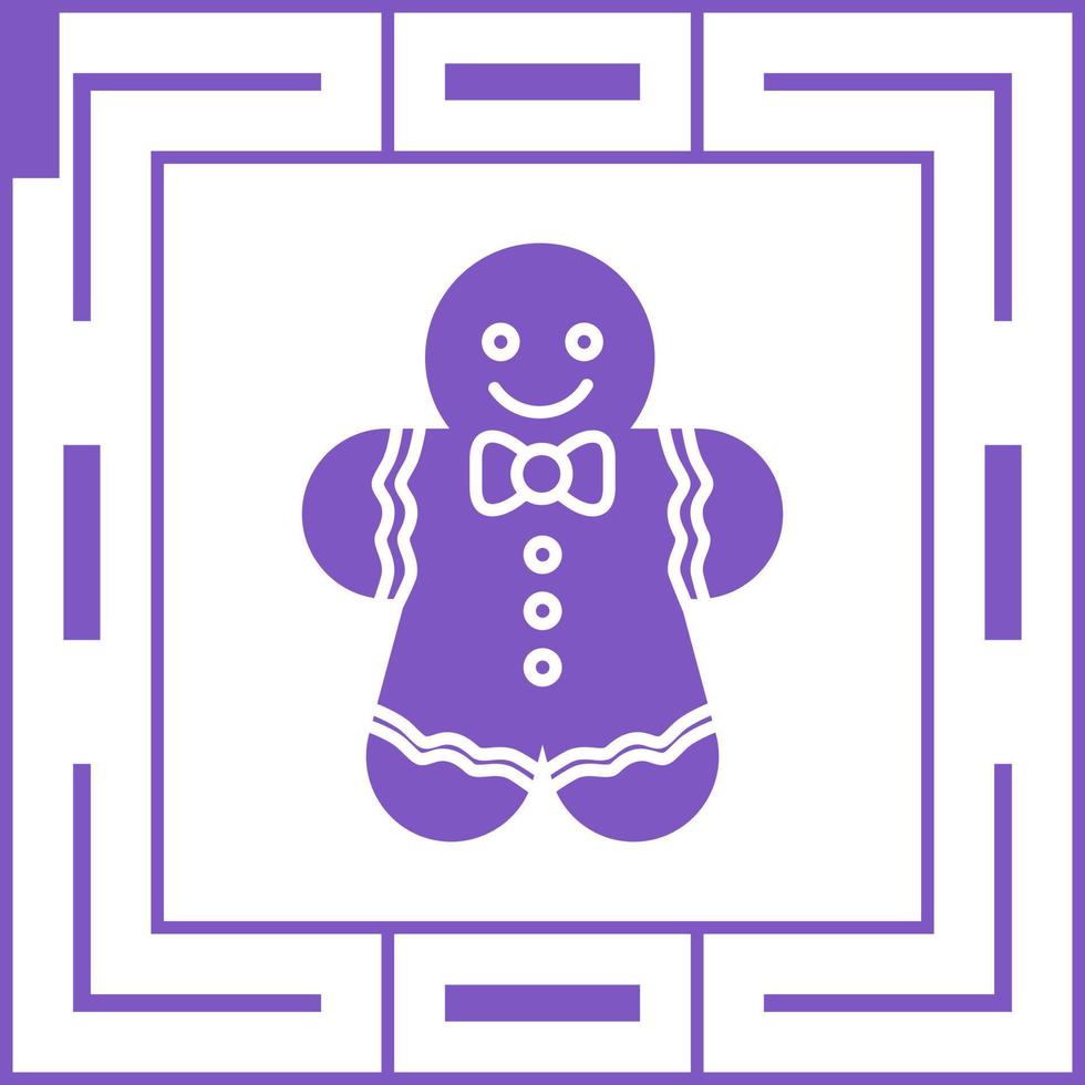 Gingerbread Vector Icon