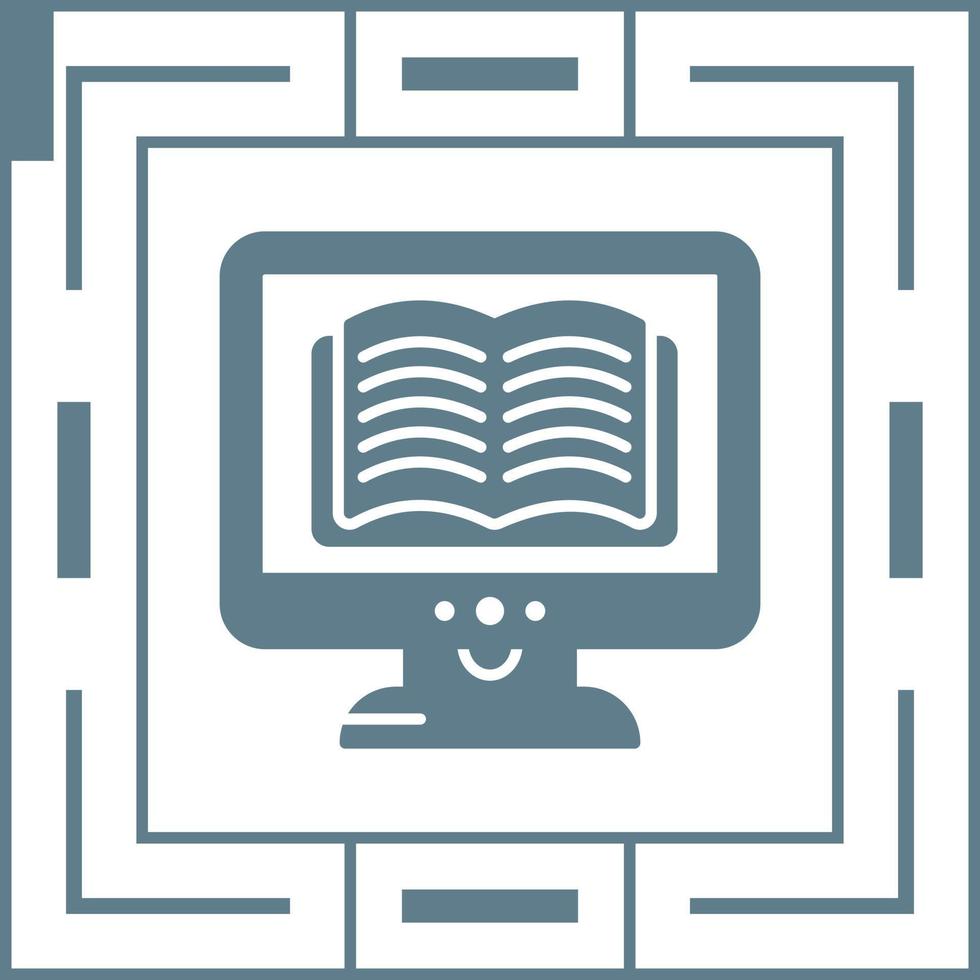 Ebook Lcd Vector Icon